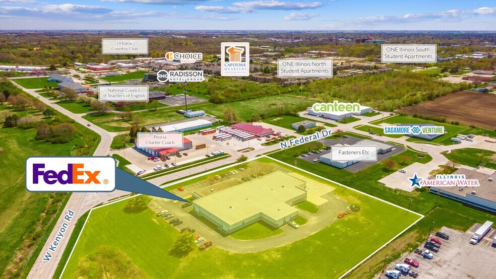 More Photos Of 2007 N Federal Dr, Urbana Distribution For Lease