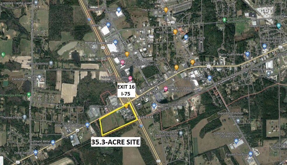 More Photos Of 2103 W Hill Ave, Valdosta Land For Sale