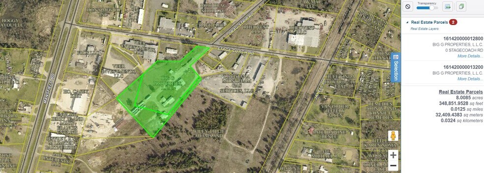 More Photos Of 3245 Stagecoach Rd, Keithville Warehouse For Sale