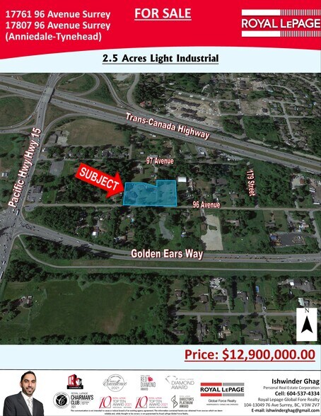 Primary Photo Of 17761 96 Av, Surrey Land For Sale