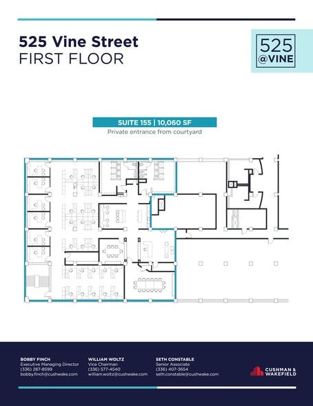 Primary Photo Of 525 Vine St, Winston-Salem Office For Lease