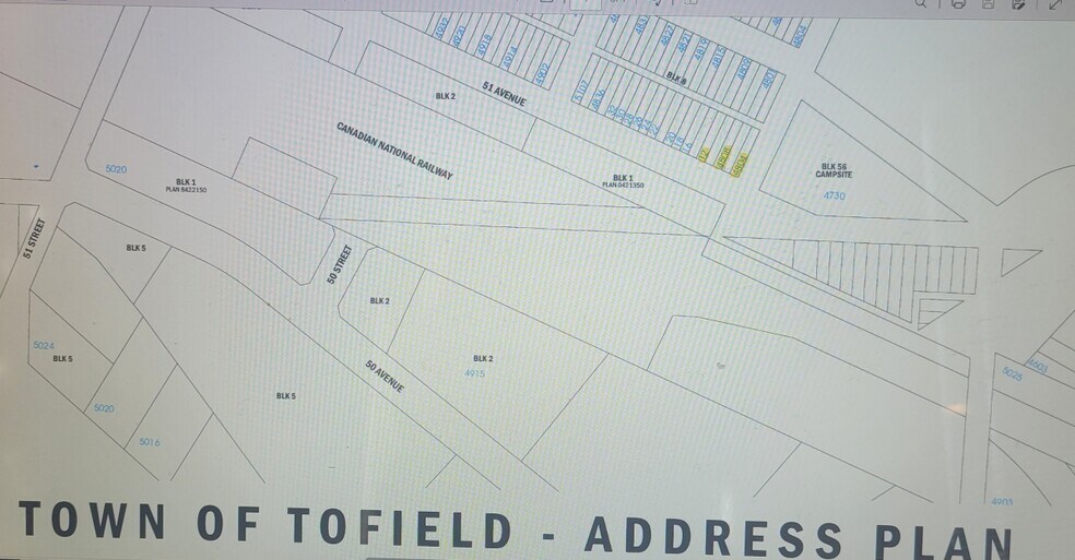 More Photos Of 4804 51 Av, Tofield Land For Sale