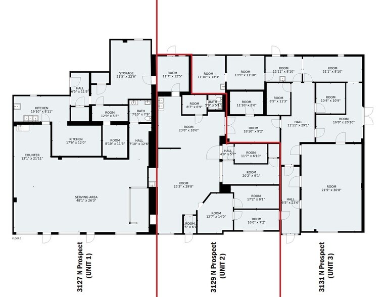 More Photos Of 3125-3133 N Prospect Rd, Peoria Freestanding For Lease