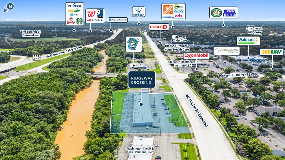 More Photos Of 5940-5992 Mt Moriah Rd, Memphis Storefront For Sale