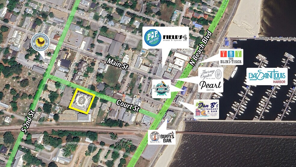 More Photos Of 124 Court St, Bay Saint Louis Office For Sale