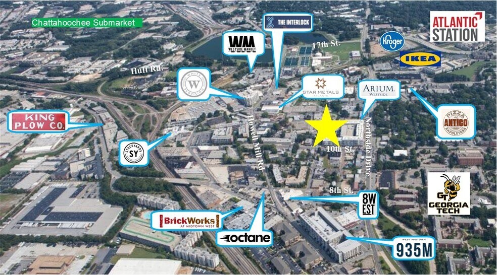 More Photos Of 689 11th St NW, Atlanta Warehouse For Lease