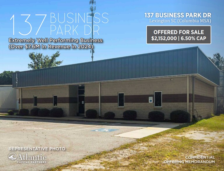 Primary Photo Of 137 Business Park Dr, Lexington Manufacturing For Sale