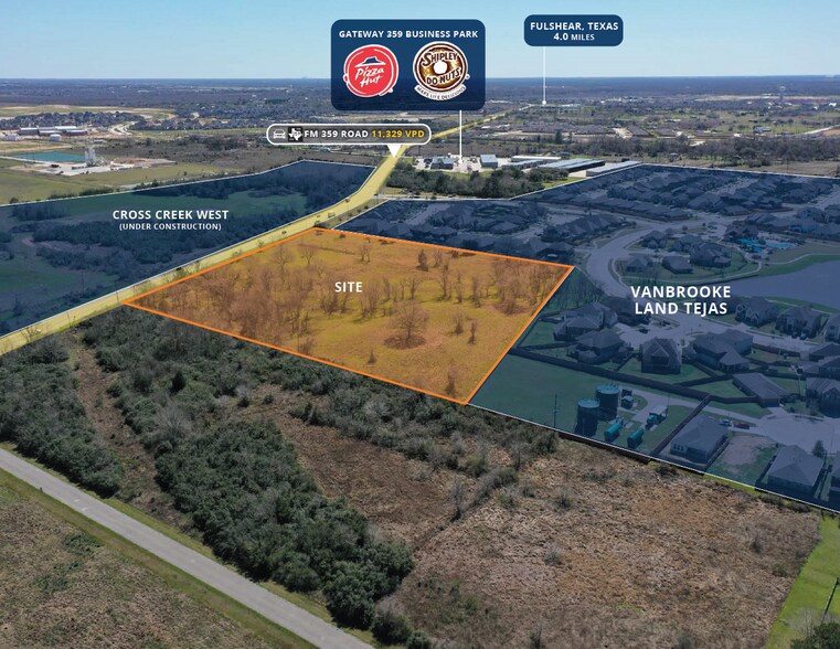 More Photos Of Farm to Market 359, Brookshire Land For Sale