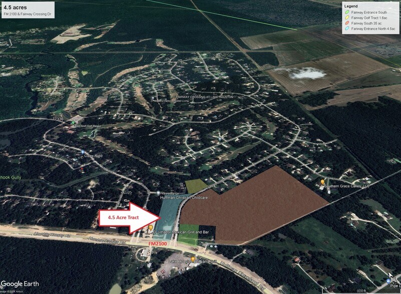 26926 FM 2100 Rd, Huffman, TX 77336 Land For Sale