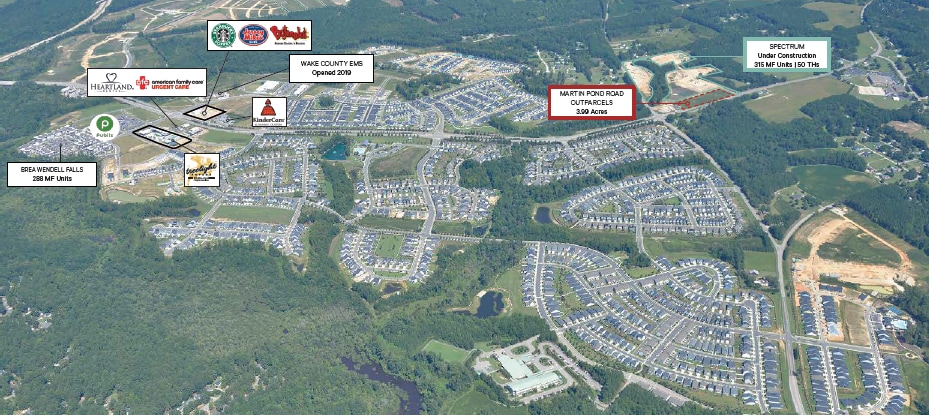 Primary Photo Of Wendell Falls @ Martin Pond Road, Wendell Land For Sale