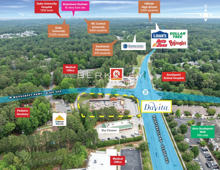 More Photos Of 101 W Woodcroft Pky, Durham Medical For Sale