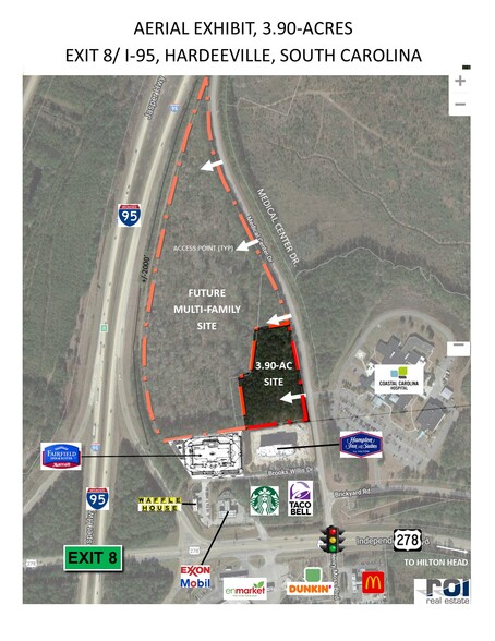 Primary Photo Of 850 Jasper Hwy, Hardeeville Land For Sale