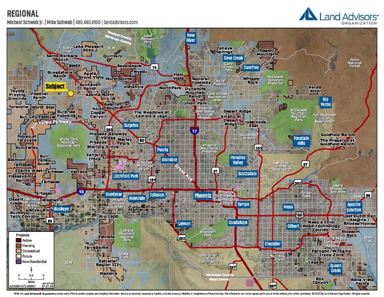 Primary Photo Of N NEC Patton Road & 231st Avenue, Wittmann Land For Sale