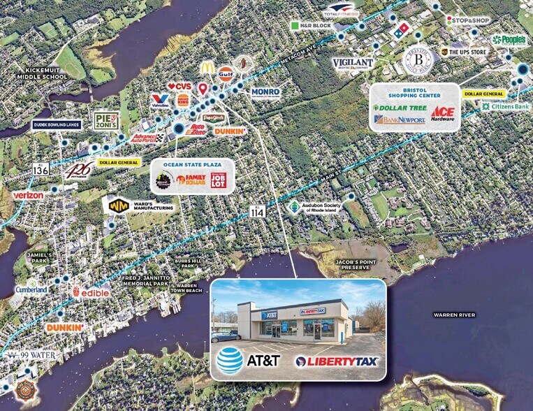 More Photos Of 630 Metacom Ave, Warren General Retail For Sale