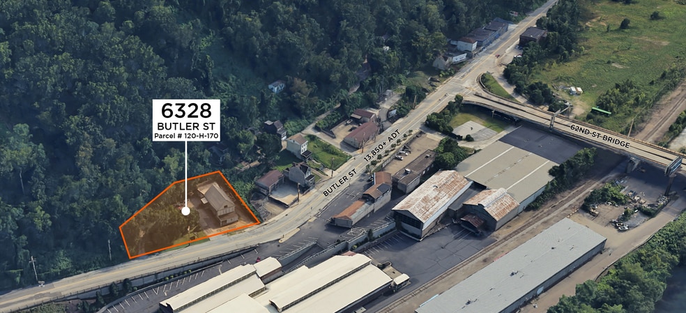 Primary Photo Of 6328 Butler St, Pittsburgh Freestanding For Sale