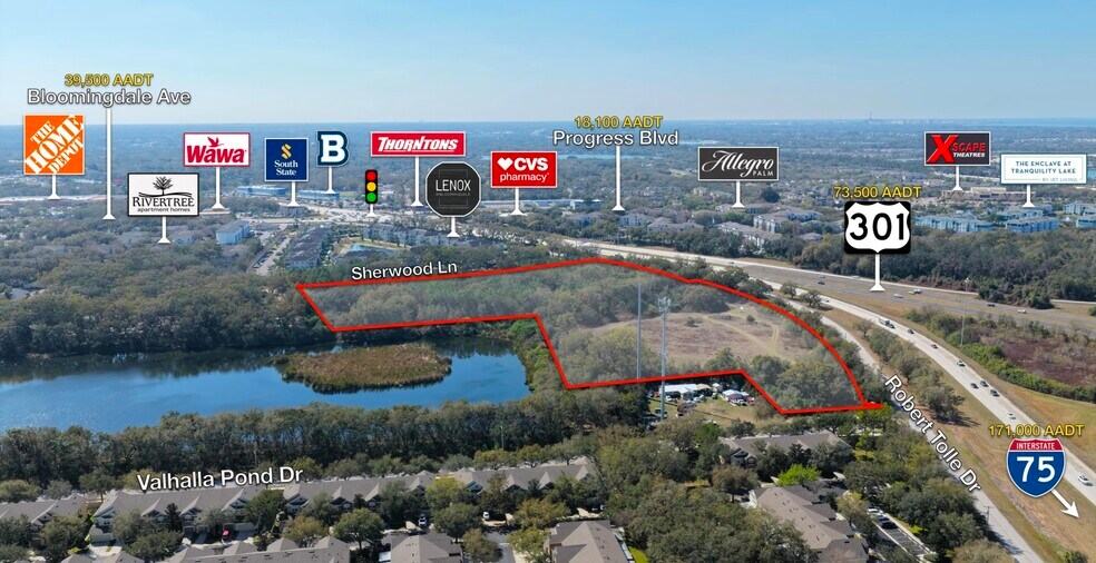 Primary Photo Of 5416 Robert Tolle dr, Riverview Land For Sale