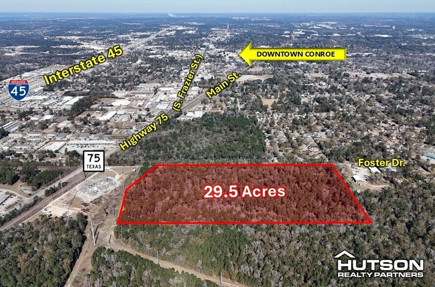 More Photos Of Foster Dr @ Hwy 75, Conroe Land For Sale