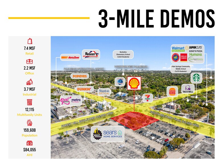 More Photos Of 4524 Forest Hill Blvd, West Palm Beach Service Station For Sale