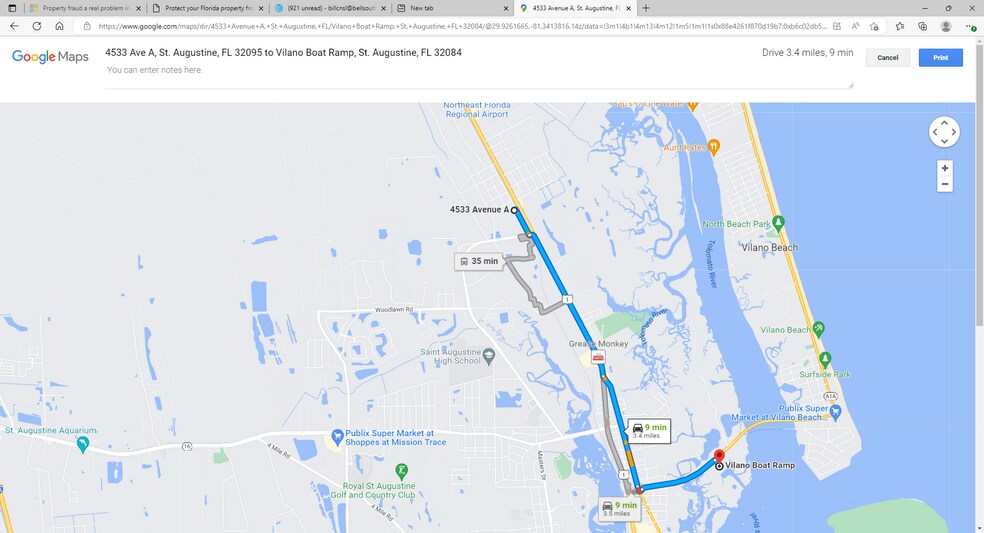 More Photos Of 4533 Avenue A, Saint Augustine Land For Lease