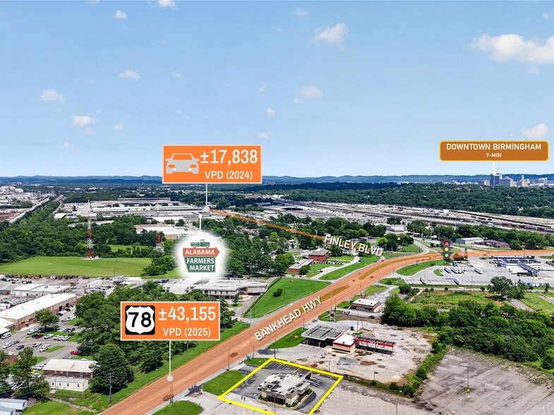 More Photos Of 1151 Bankhead Hwy W, Birmingham Bank For Sale