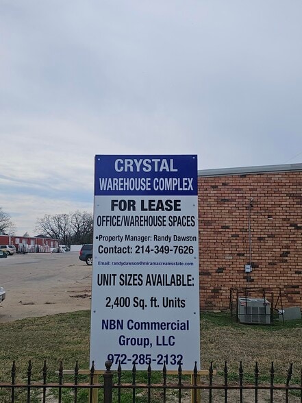 More Photos Of 2305 Crystal Dr, Balch Springs Warehouse For Lease