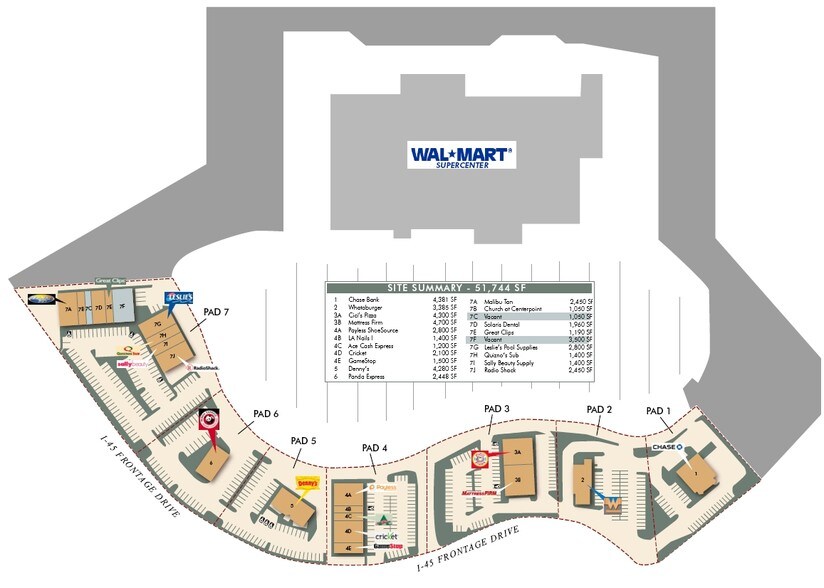 More Photos Of 2910-2920 Gulf Fwy, League City General Retail For Lease