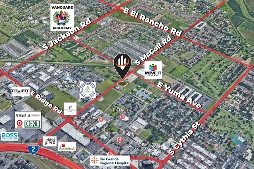 More Photos Of 2431 S McColl Rd, McAllen Land For Sale