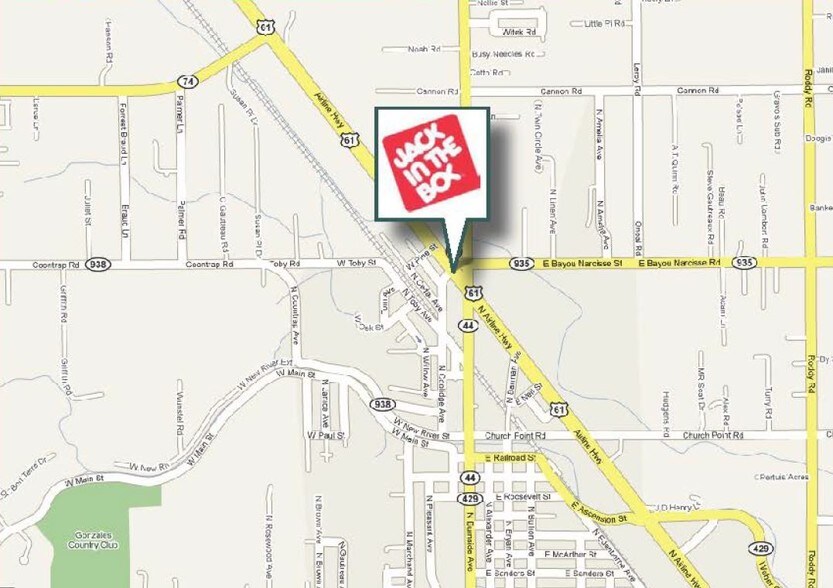 More Photos Of 1703 N Airline Hwy, Gonzales Fast Food For Sale