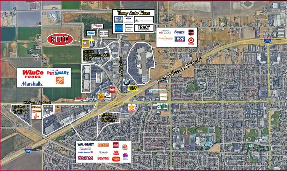 Primary Photo Of Auto Plaza Dr @ Power Road, Tracy Land For Sale