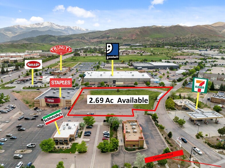 Primary Photo Of Centennial Blvd, Colorado Springs Land For Sale