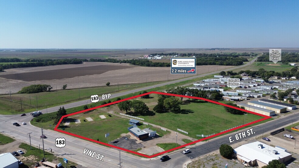 More Photos Of 501 Vine St, Hays Land For Sale
