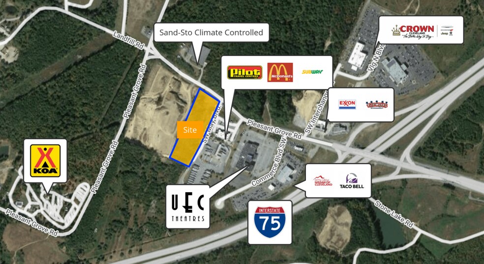 More Photos Of Pleasant Grove Rd, Cleveland Land For Sale