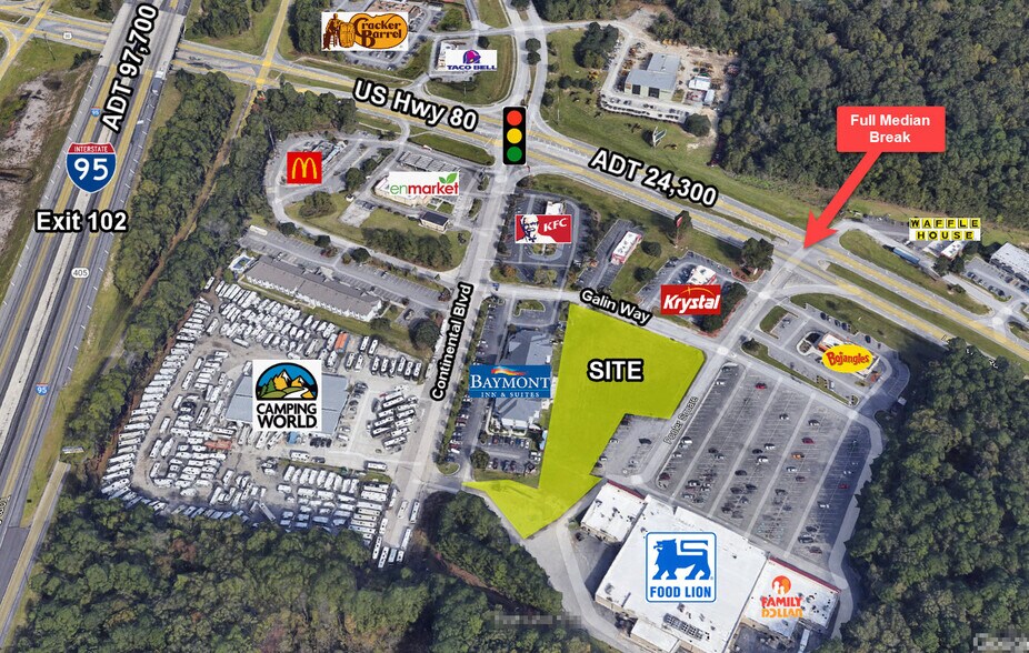 Primary Photo Of Continental Blvd, Pooler Land For Sale