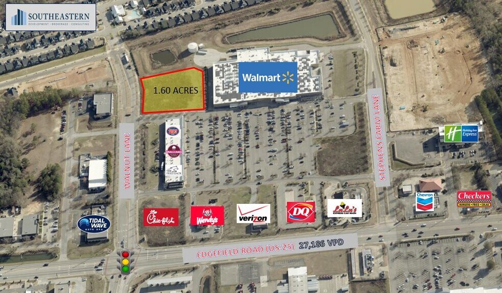 Primary Photo Of 1041 Edgefield Rd, North Augusta Land For Sale