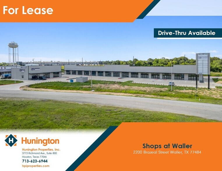 Primary Photo Of 2200 Brazeal St, Waller Storefront For Lease