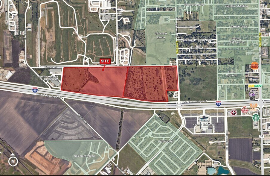 Primary Photo Of SWQ of Klauke Rd & Bamore Rd, Rosenberg Land For Sale