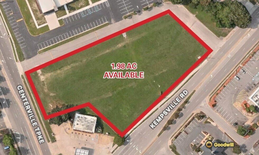 Primary Photo Of 1861 Kempsville Rd, Virginia Beach Land For Sale