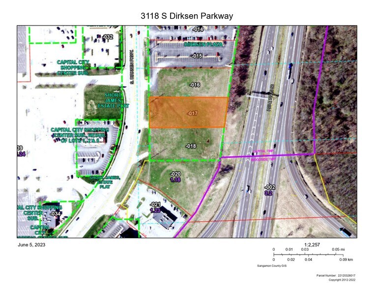 More Photos Of 3124 S Dirksen Pky, Springfield Land For Sale