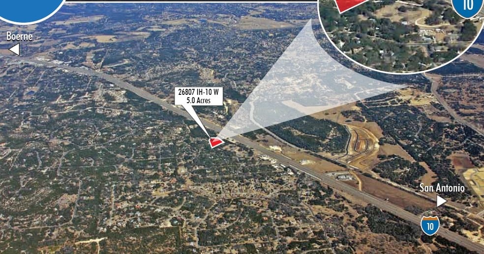 Primary Photo Of 26807 W IH-10, Fair Oaks Land For Sale