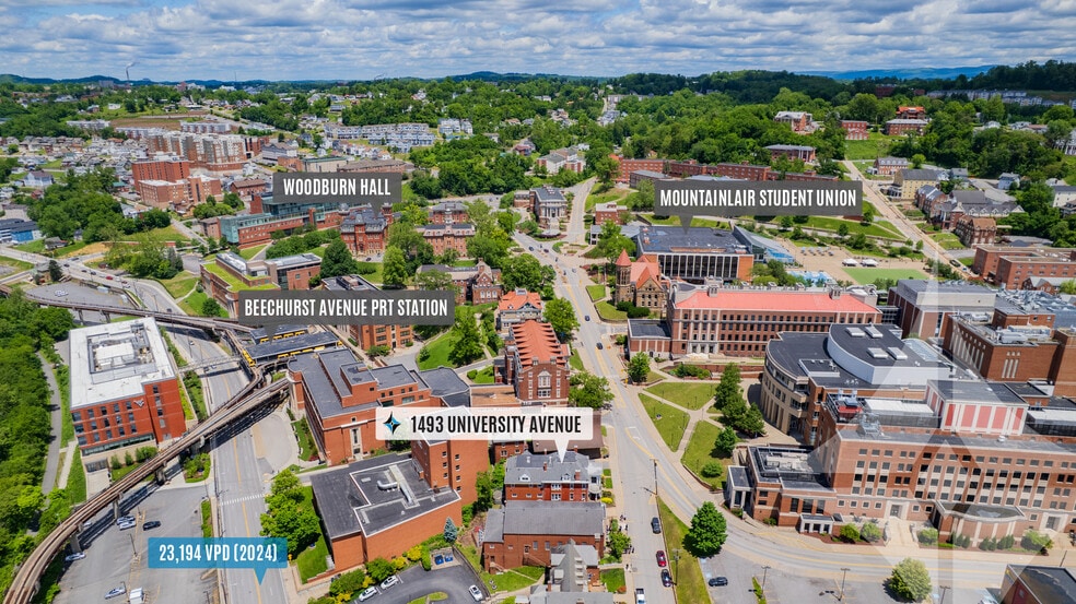 More Photos Of 1493 University Ave, Morgantown Sorority Fraternity House For Sale