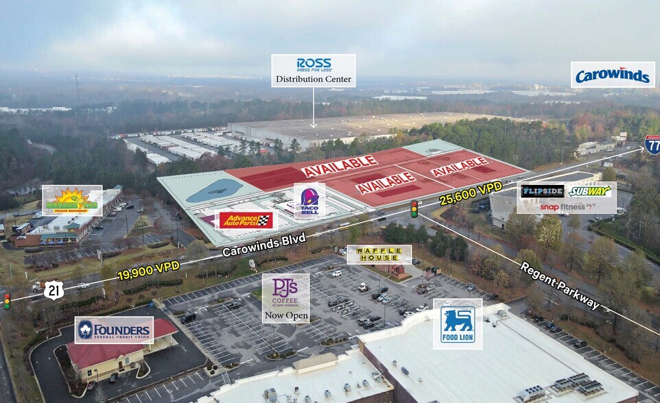 Primary Photo Of 3133-3139 US HWY 21, Fort Mill Land For Lease