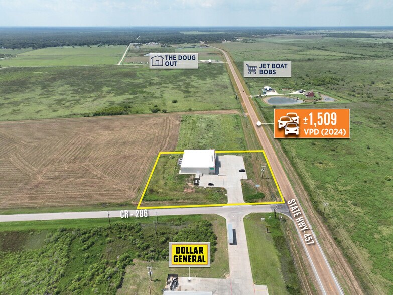 More Photos Of 5603 County Rd 286, Sargent Freestanding For Lease