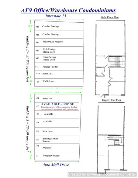 More Photos Of 767 S Auto Mall Dr, American Fork Warehouse For Lease