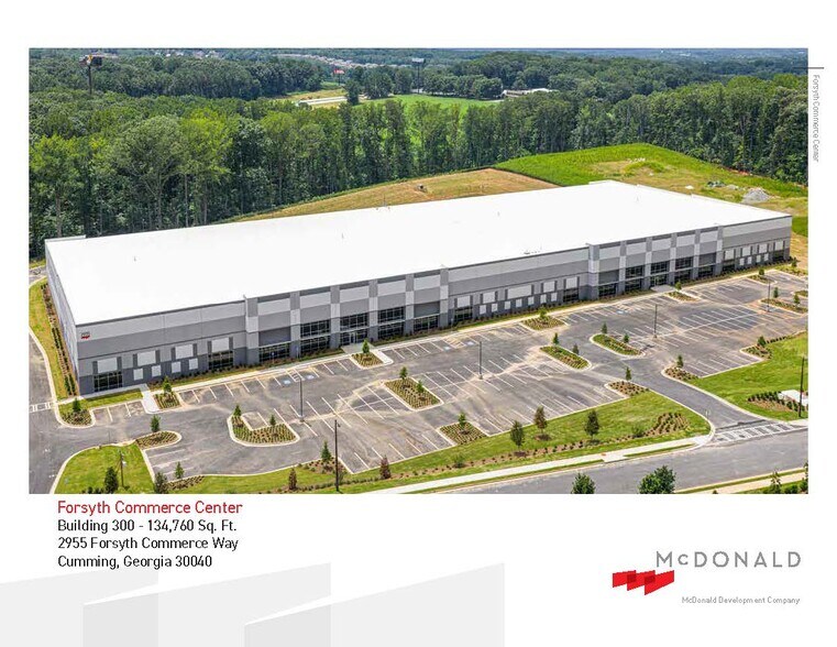 More Photos Of 2955 Forsyth Commerce Way, Cumming Distribution For Lease