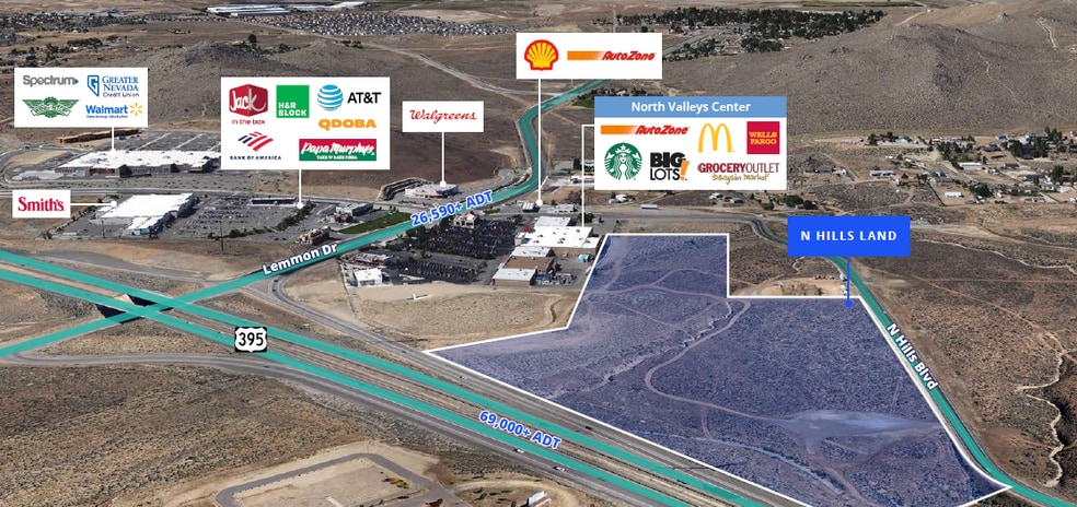 Primary Photo Of 0 North Hills Anx @ Buck Drive, Reno Land For Sale