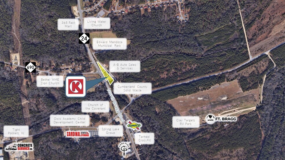 More Photos Of 1886 N Bragg Blvd, Spring Lake Convenience Store For Sale