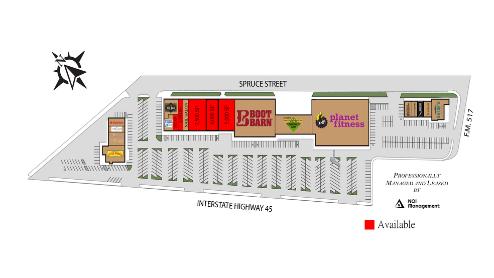 Primary Photo Of 3401-3465 Gulf Fwy, Dickinson Unknown For Lease