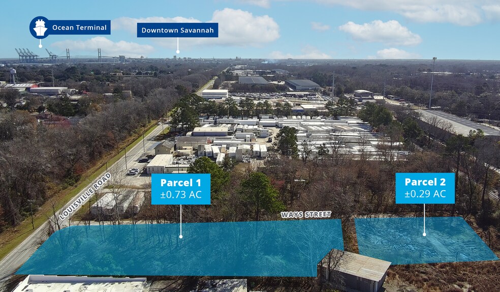 Primary Photo Of Louisville Road, Savannah Land For Sale