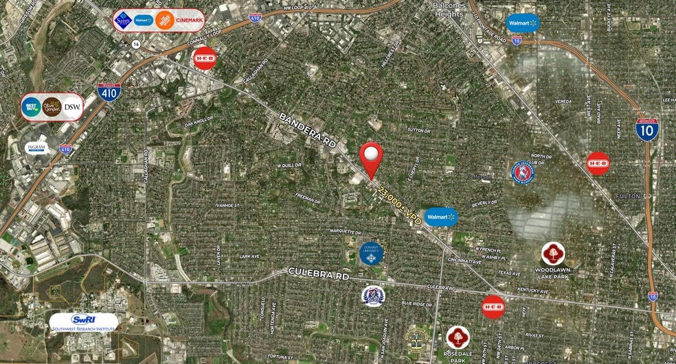 More Photos Of 1278 Bandera Rd, San Antonio General Retail For Sale