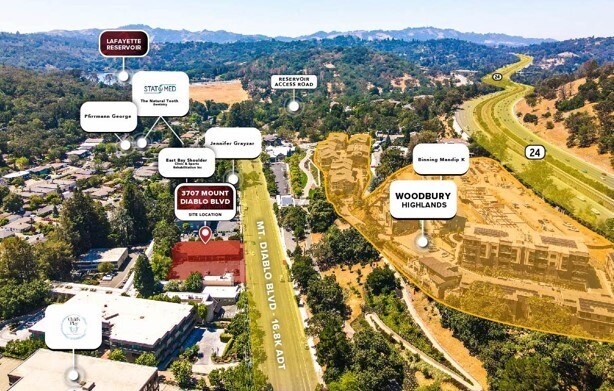 More Photos Of 3707-3709 Mt Diablo Blvd, Lafayette Storefront Retail Office For Lease